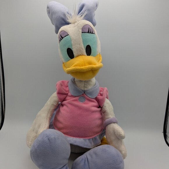 Disney Store Collection Authentic Daisy Duck Plush Stuffed Animal 18" - Picture 1 of 16